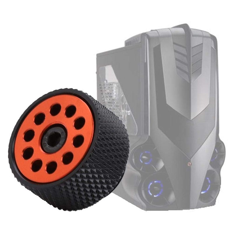 Serounder Air Exhaust Fitting, Manual and Automatic G 1/4" Water-Cooled Adjustable Air Evacuation Valve for Computer Water Cooling System(Black+Red) - Image 2